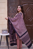 Aatish Ajrak Chaadar - Authentic Hand-Block Printed Lawn  Throw